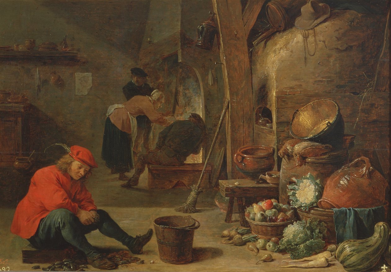 厨房 作者 大卫·特尼尔斯（David Teniers）