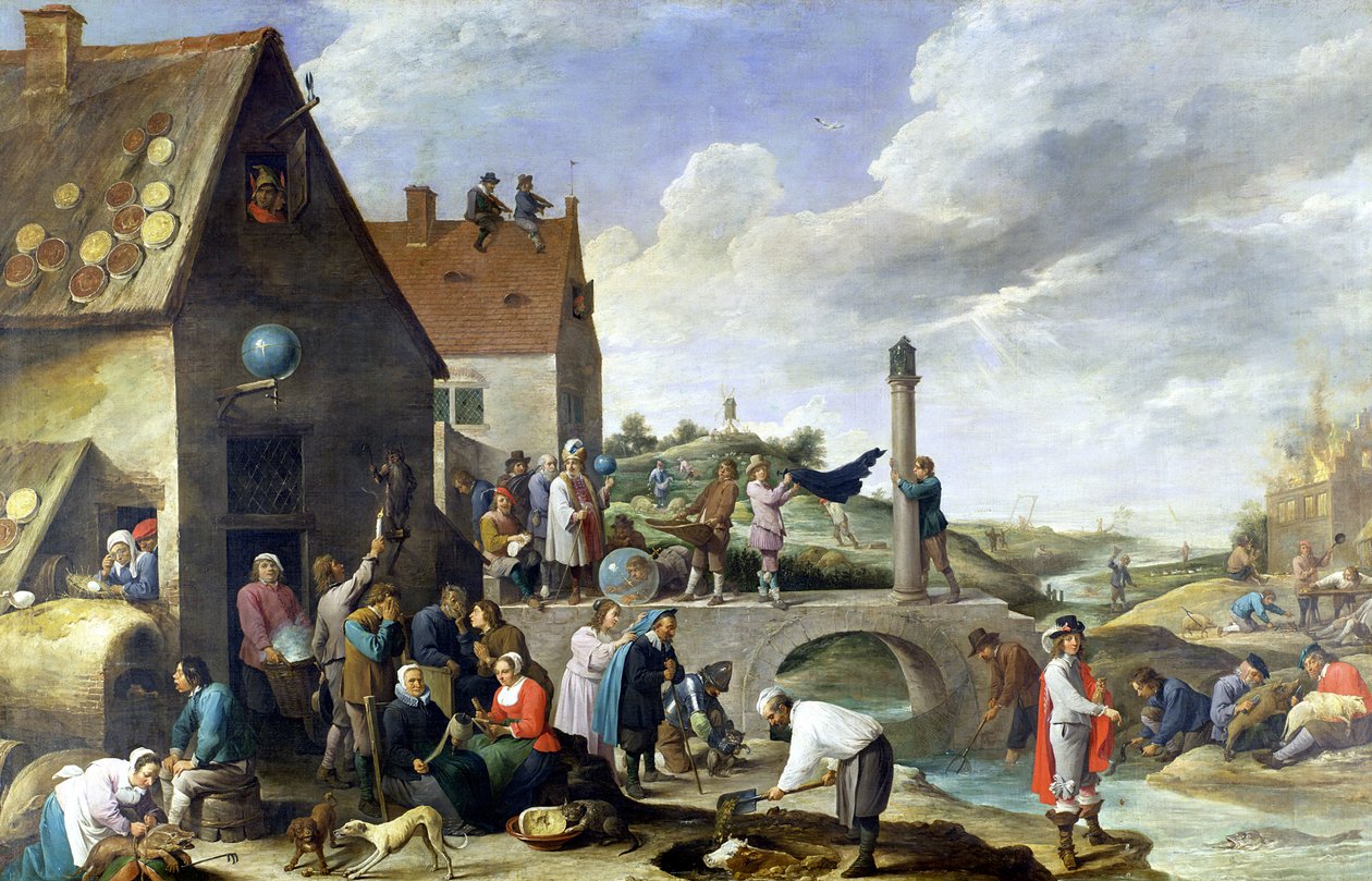 箴言 作者 大卫·特尼尔斯（David Teniers）