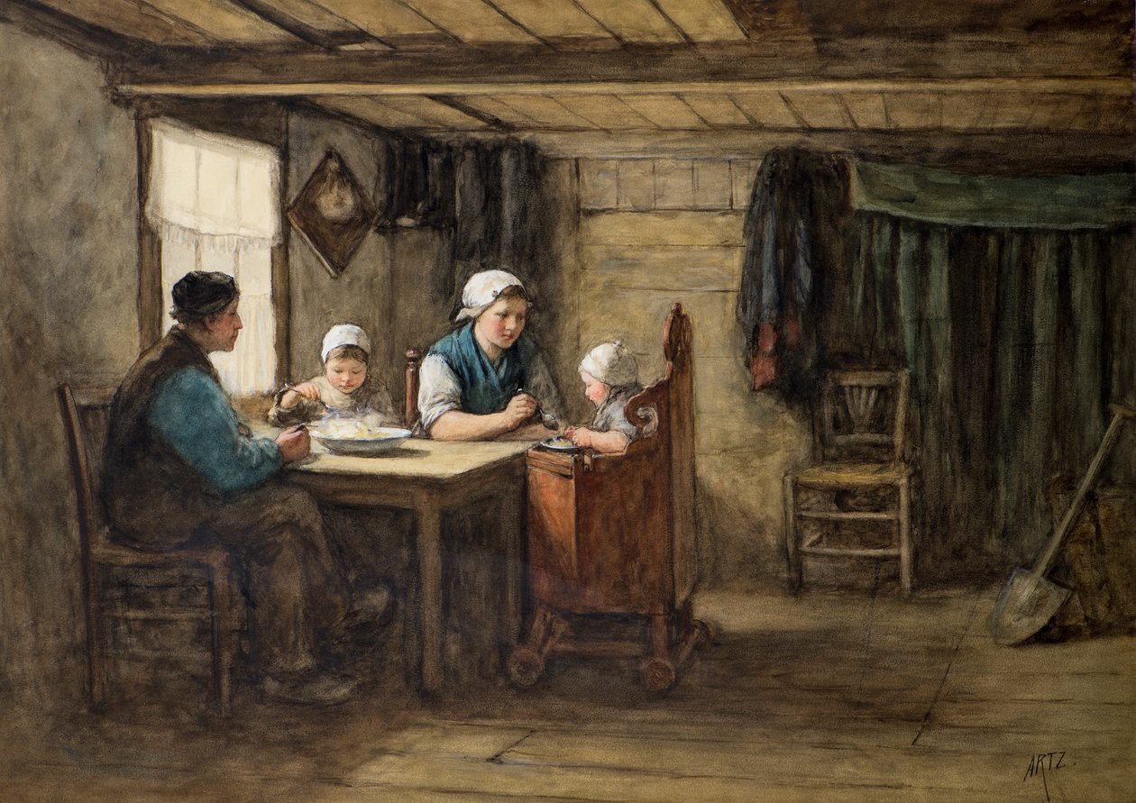 The Mid-day Meal 作者 大卫·阿道夫·康斯坦特·阿兹