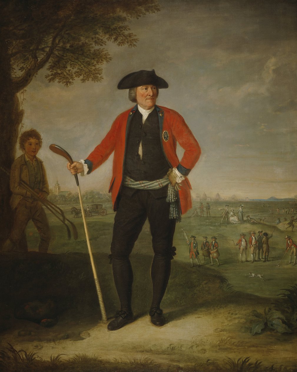 威廉-英格利斯，约 1712 - 1792 年。外科医生兼爱丁堡高尔夫球员荣誉协会会长 作者 大卫·艾伦