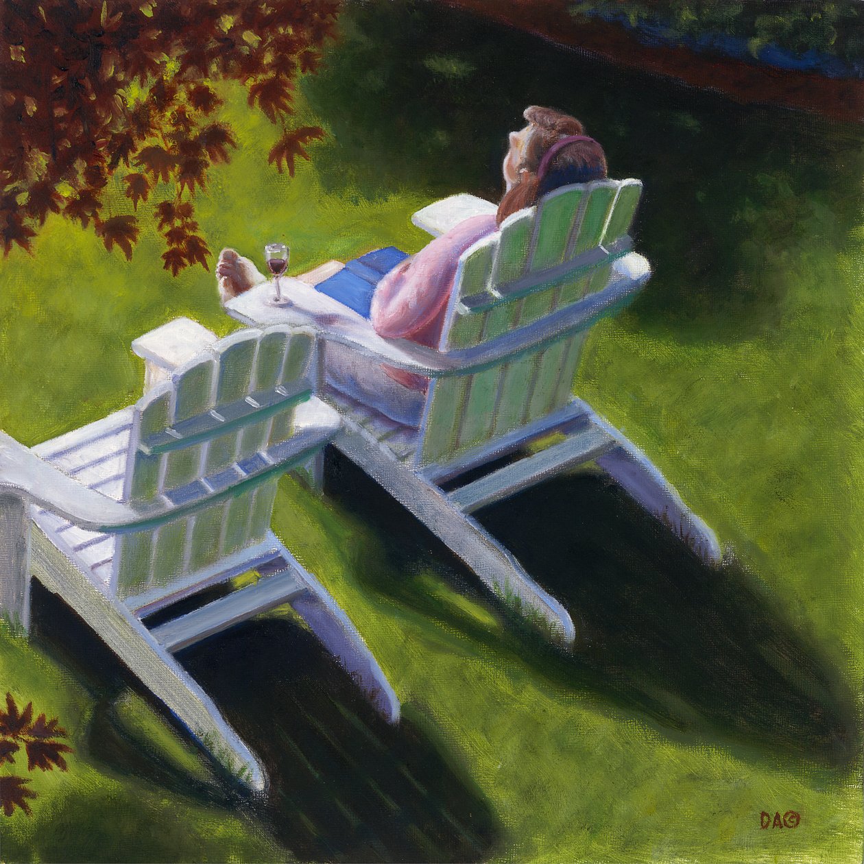 苏勒能源》，2012 年（布面油画板） 作者 大卫·阿森诺（David Arsenault）