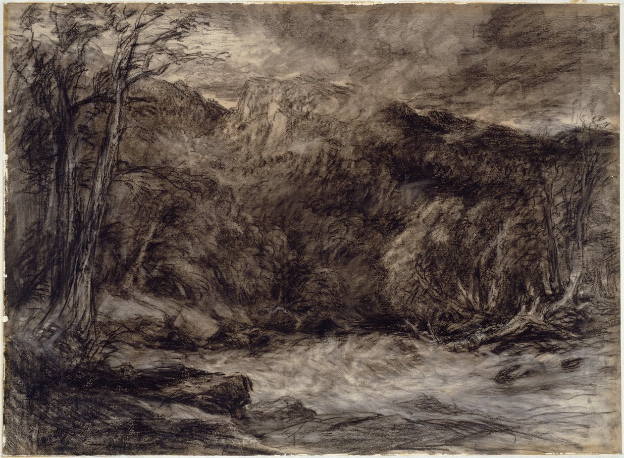 山洪暴发 作者 大卫·考克斯（David Cox）