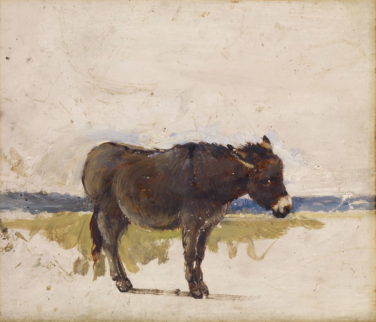 驴子的研究，1841-1843。 作者 大卫·考克斯（David Cox）