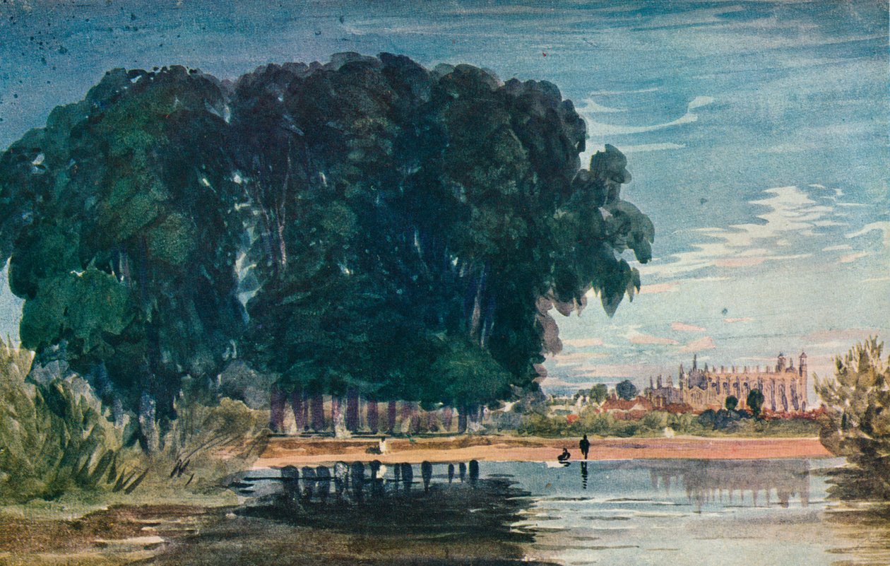 1930年中叶，伊顿（Eton）的布罗卡斯（Brocas），1930年。 作者 大卫·考克斯（David Cox）
