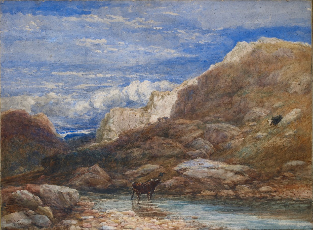 挑战》，1853年 作者 大卫·考克斯（David Cox）