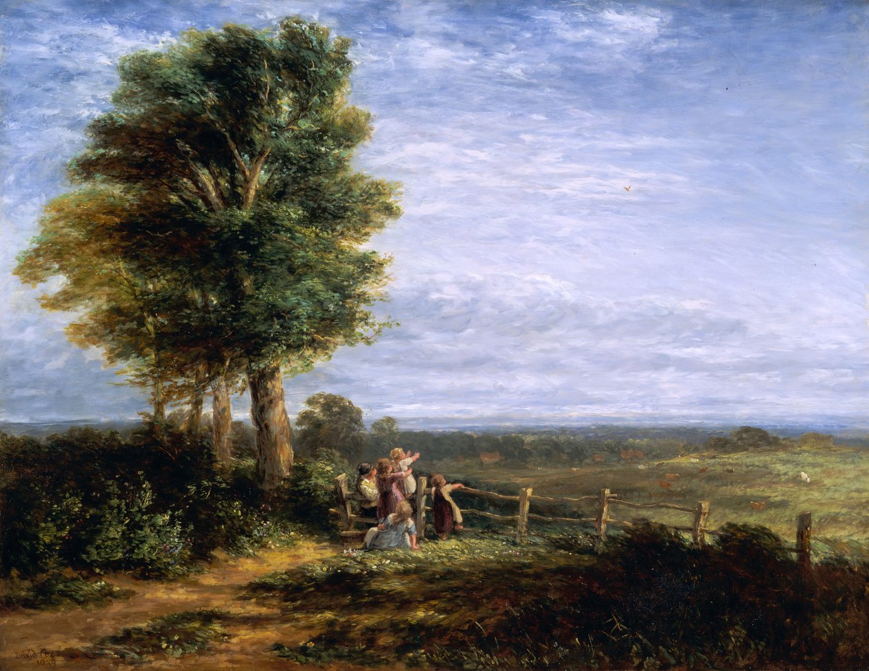 云雀号》，1849年。 作者 大卫·考克斯（David Cox）