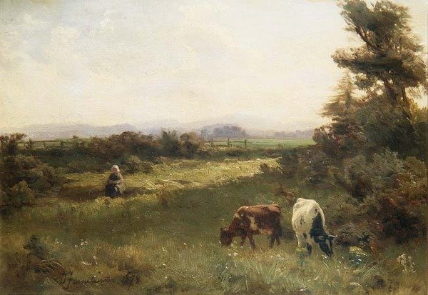 布莱尔戈里附近的一个夏日下午 作者 大卫·法夸森（David Farquharson）