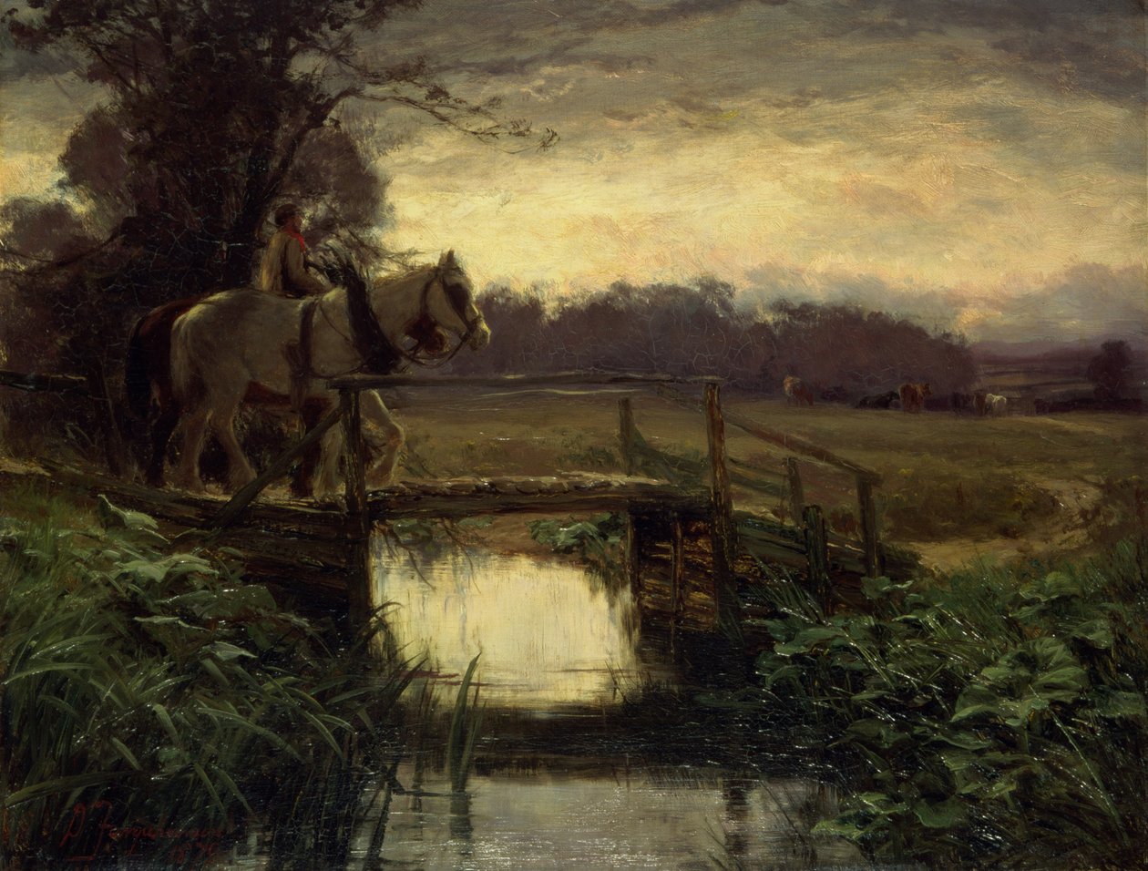 灰色的早晨 作者 大卫·法夸森（David Farquharson）
