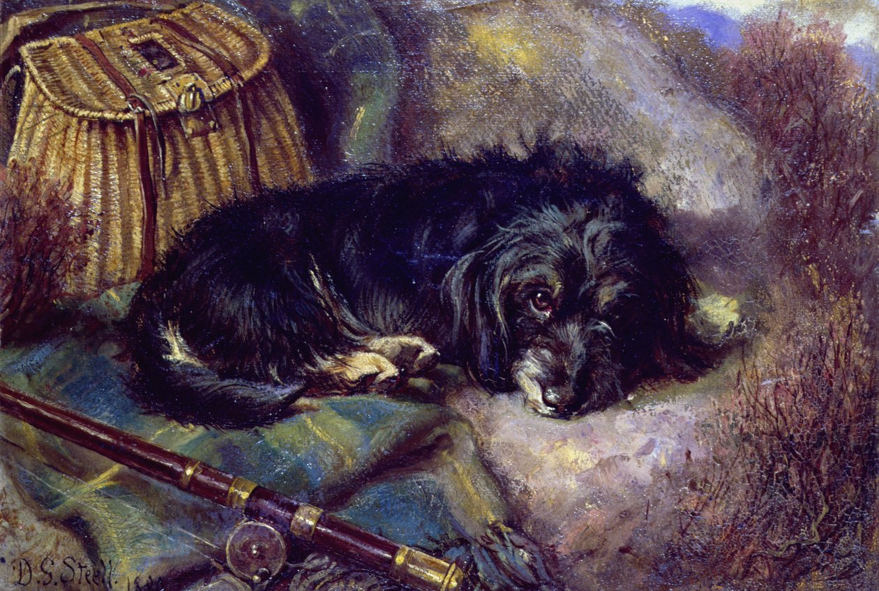 On Guard，1880（董事会） 作者 戴维·乔治·斯蒂尔