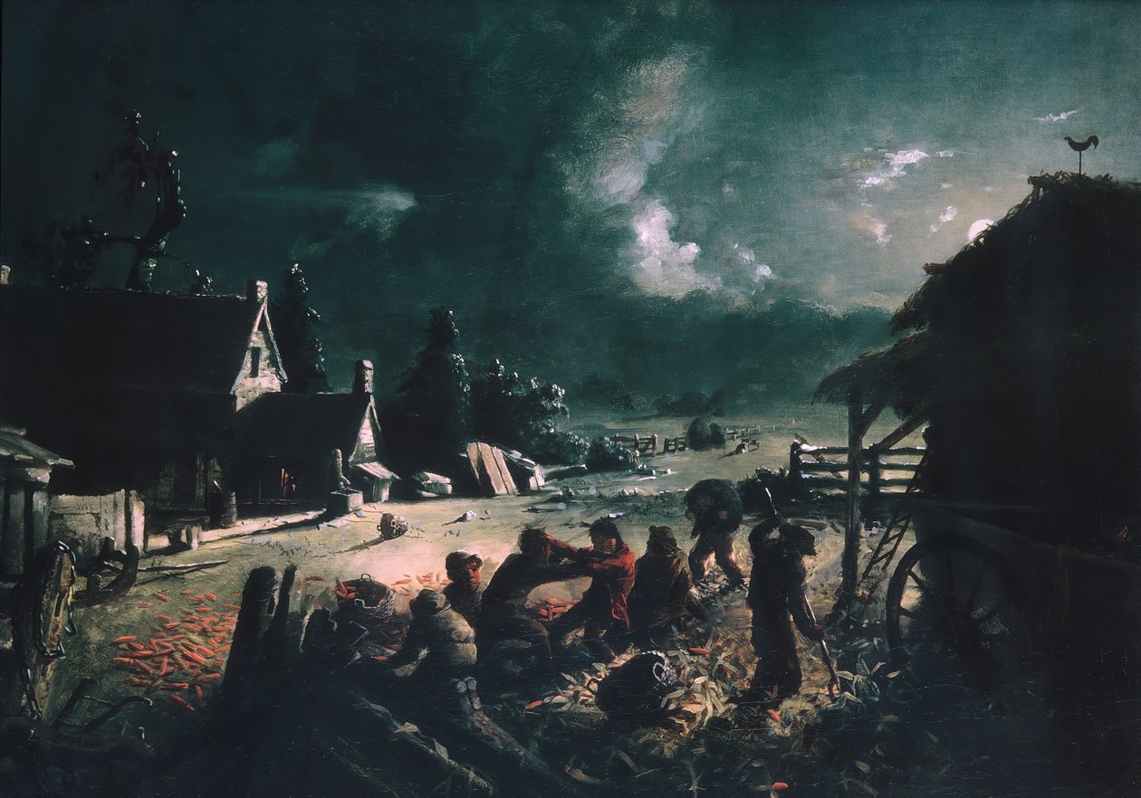玉米谷壳公司1863-64。 作者 大卫·吉尔摩·布莱斯