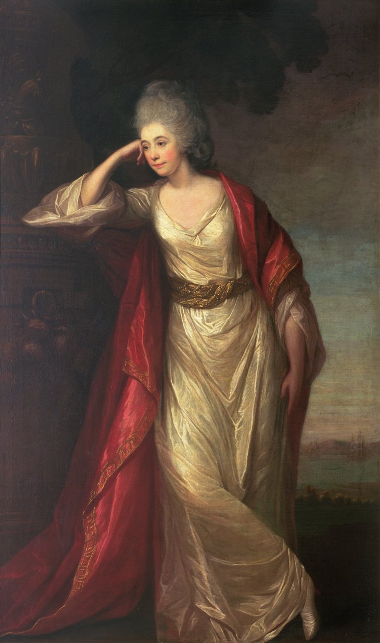 Hon Marg将军的妻子Margaret Kemble。托马斯盖奇，1775年 作者 大卫·马丁
