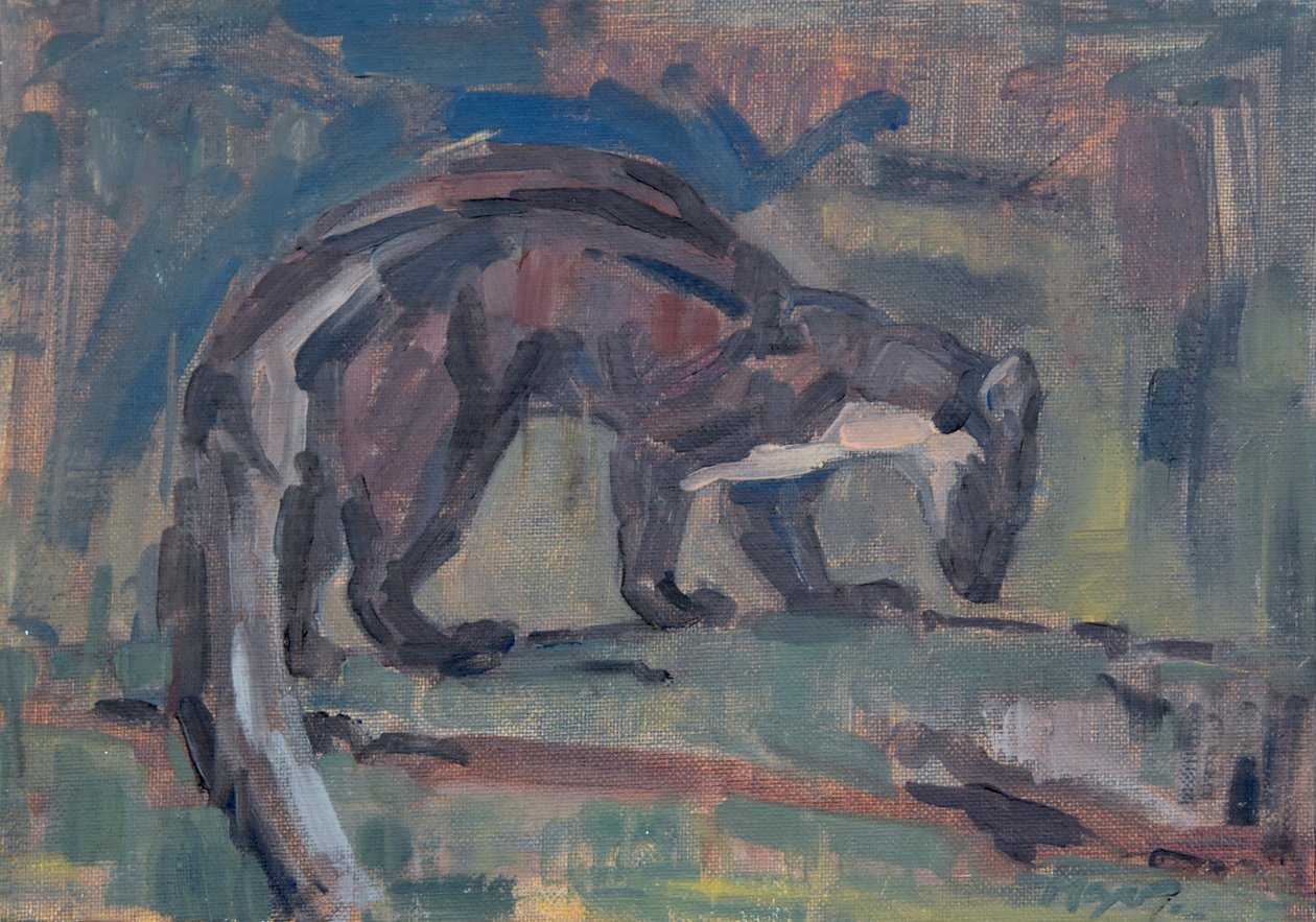 松马腾，2023 年（布面油画） 作者 大卫·迈耶