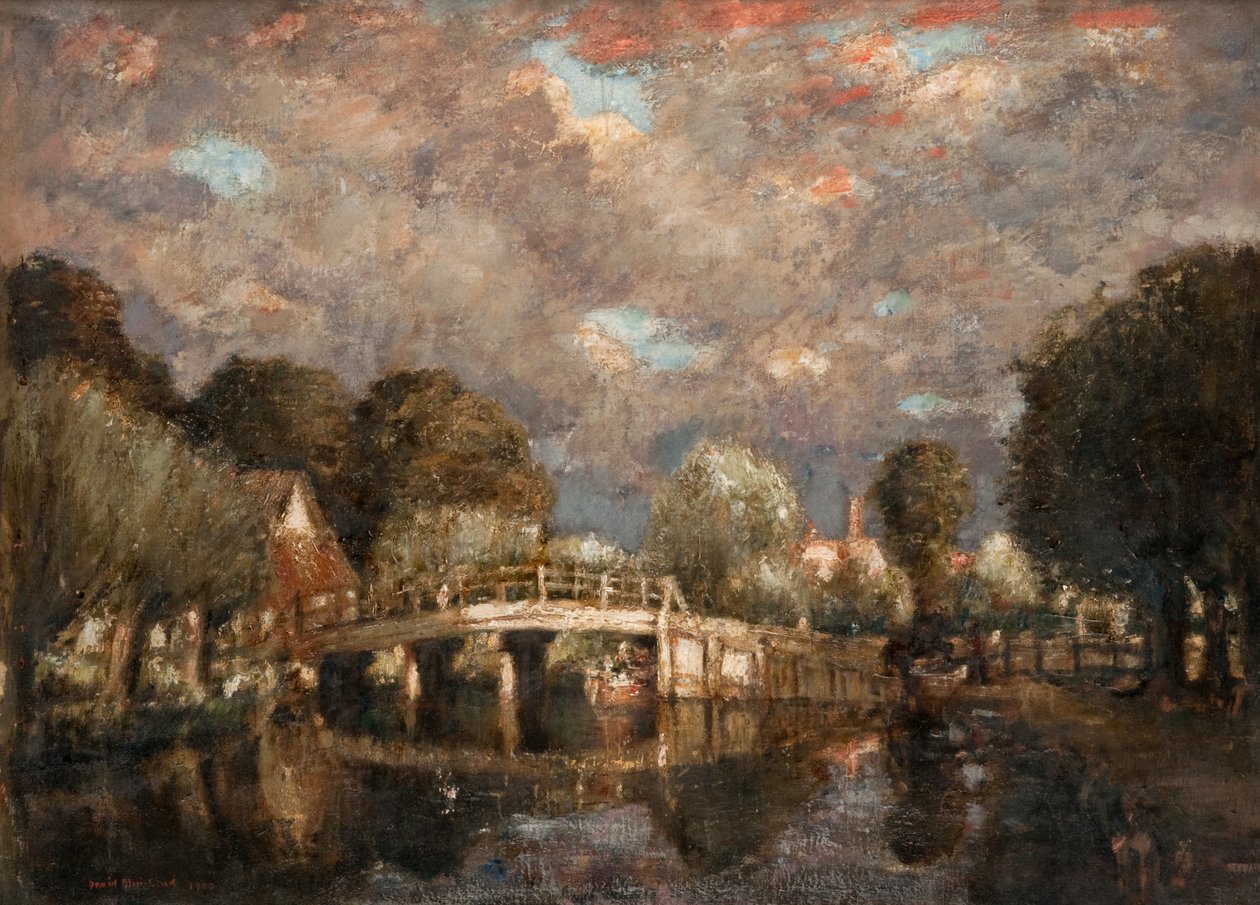 弗拉特福德·米尔（Flatford Mill） 作者 大卫·缪尔黑德