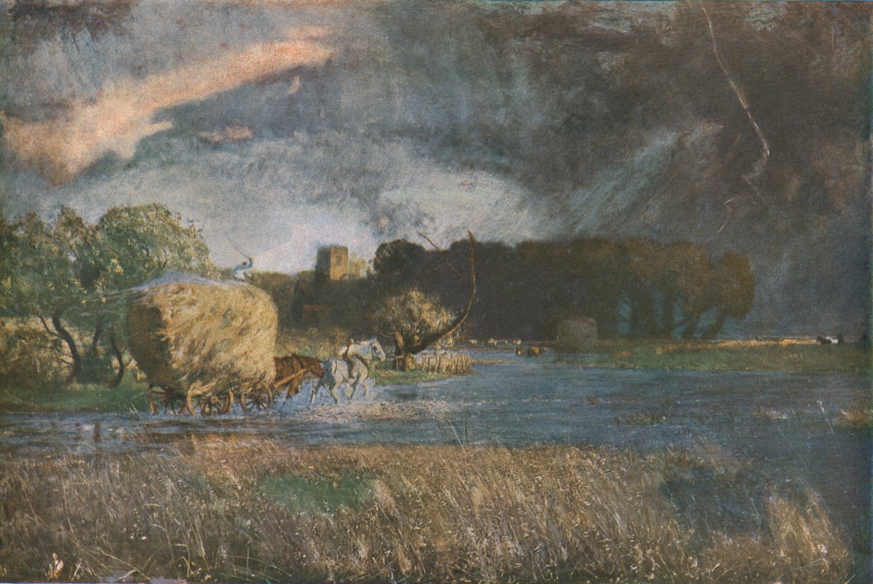 A Hampshire Haying，c1891，c1930。 作者 大卫·默里