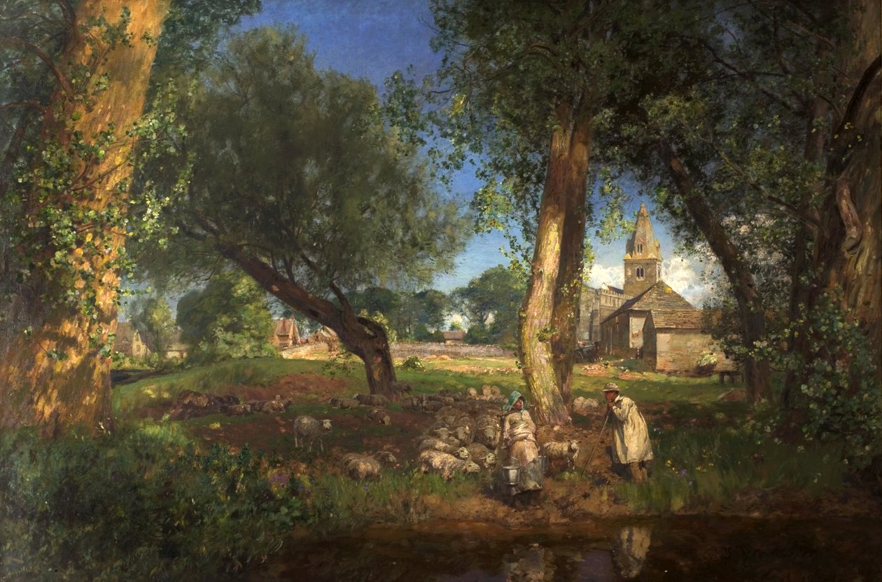 Tithe Barns，1905年 作者 大卫·默里