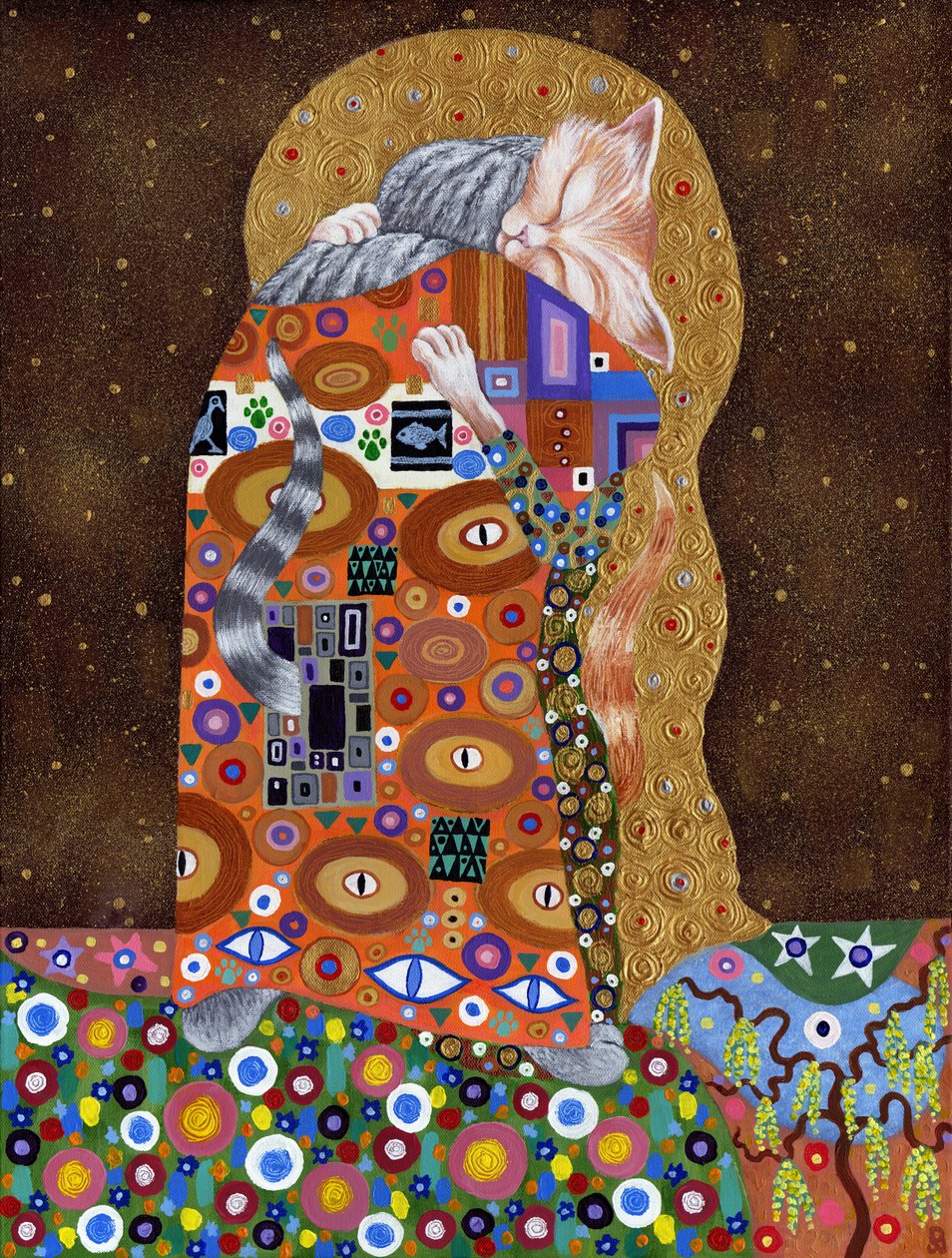 Feline Fulfilment，2011 年 作者 大卫·牛顿