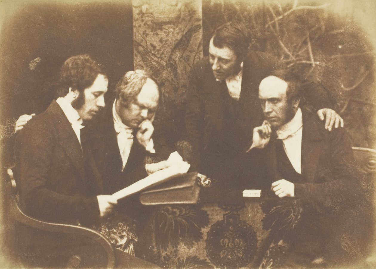 Dumbarton长老会，1845年3月29日。创建者：David Octavius Hill, Robert Adamson, Hill & Adamson. 作者 希尔和亚当森