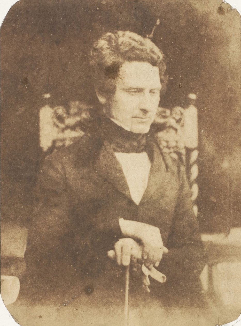 [Man], 1843-47.创作人：David Octavius Hill, Robert Adamson, Hill & Adamson. 作者 希尔和亚当森