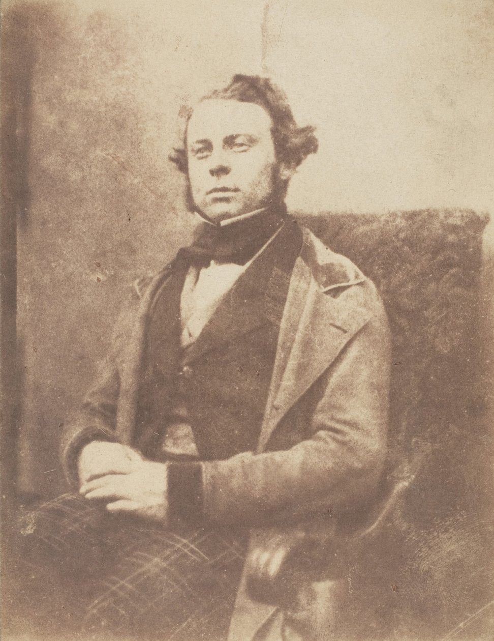 [Man], 1843-47.创作人：David Octavius Hill, Robert Adamson, Hill & Adamson. 作者 希尔和亚当森