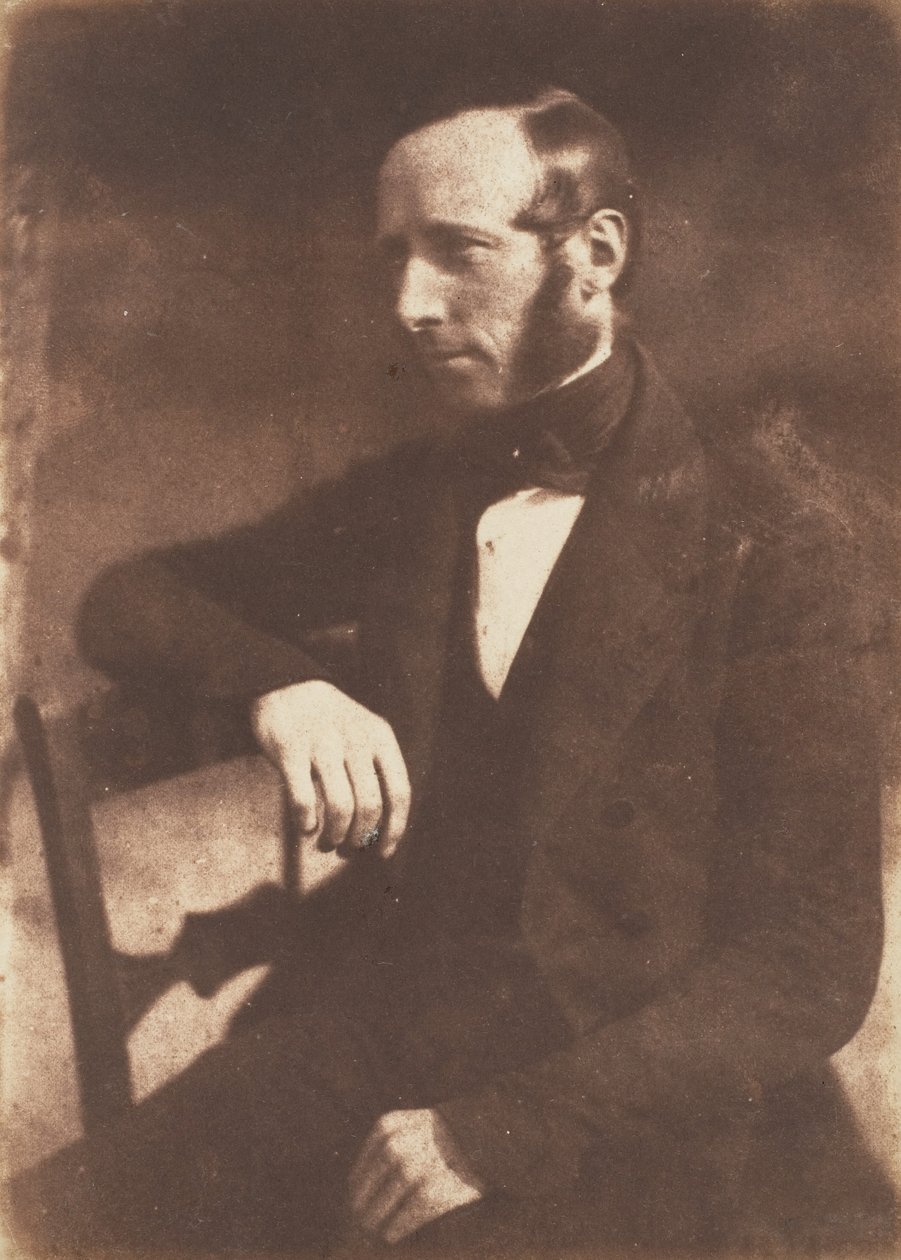 [Man], 1843-47.创作人：David Octavius Hill, Robert Adamson, Hill & Adamson. 作者 希尔和亚当森
