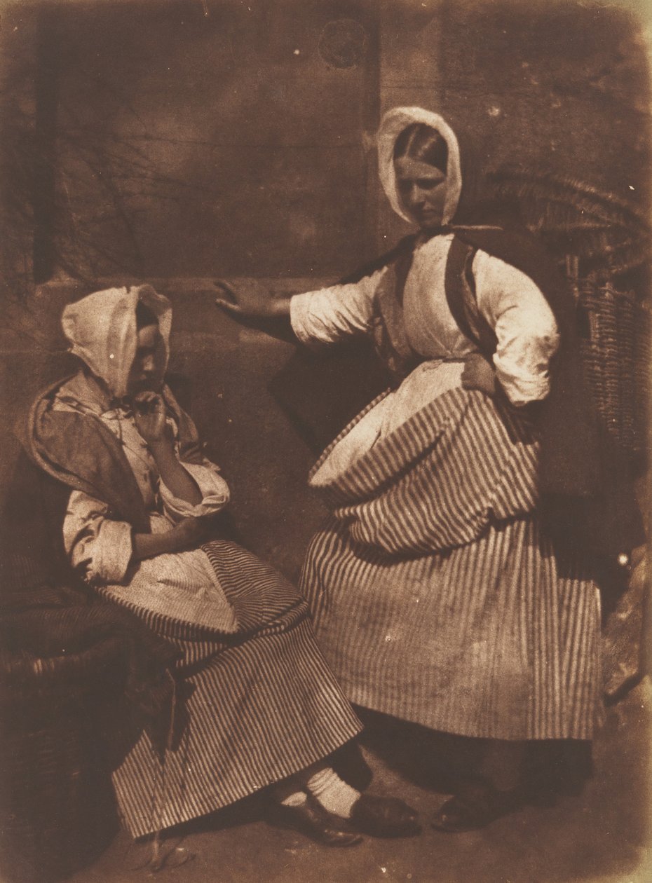 纽黑文渔夫，约1845年。创作人：David Octavius Hill, Robert Adamson, Hill & Adamson. 作者 希尔和亚当森