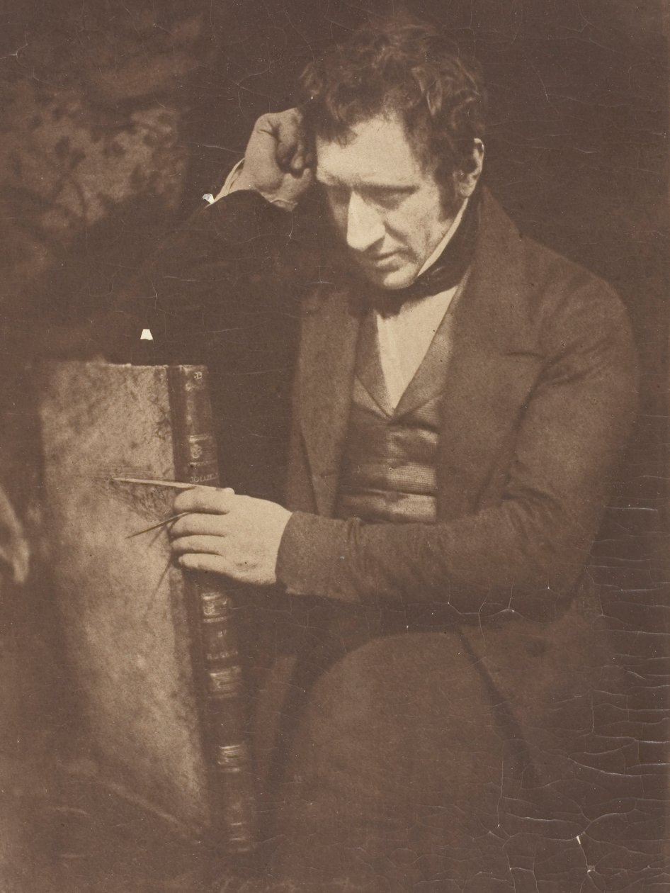詹姆斯-纳斯密斯的肖像，约1844年，18901900印刷。创作者：David Octavius Hill, Robert Adamson, Hill & Adamson. 作者 希尔和亚当森
