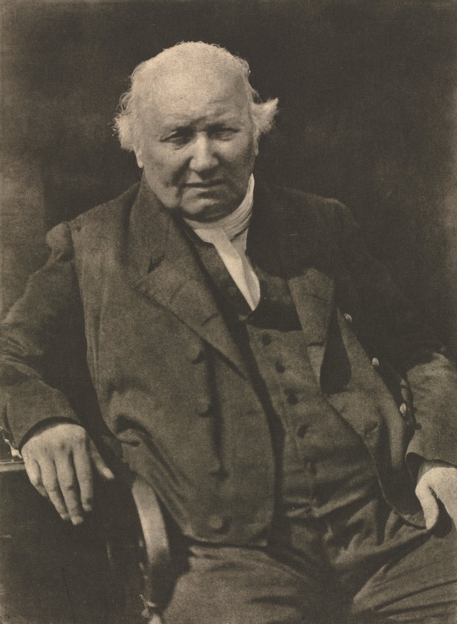 摄影作品：校长Haldane，1912年。 作者 大卫·奥克塔维斯·希尔