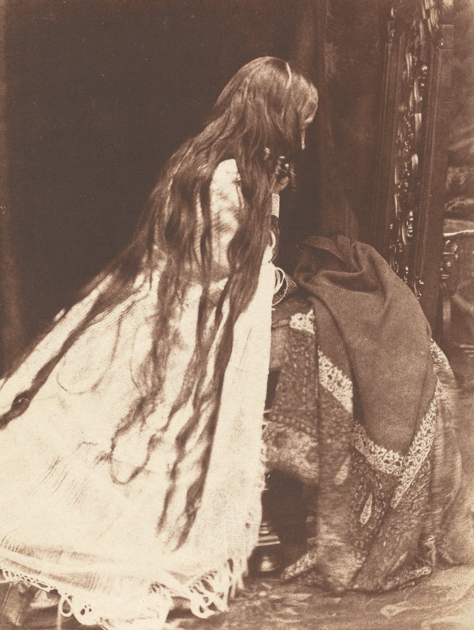 祈祷，1843-1847 年（照片） 作者 大卫·奥克塔维斯·希尔
