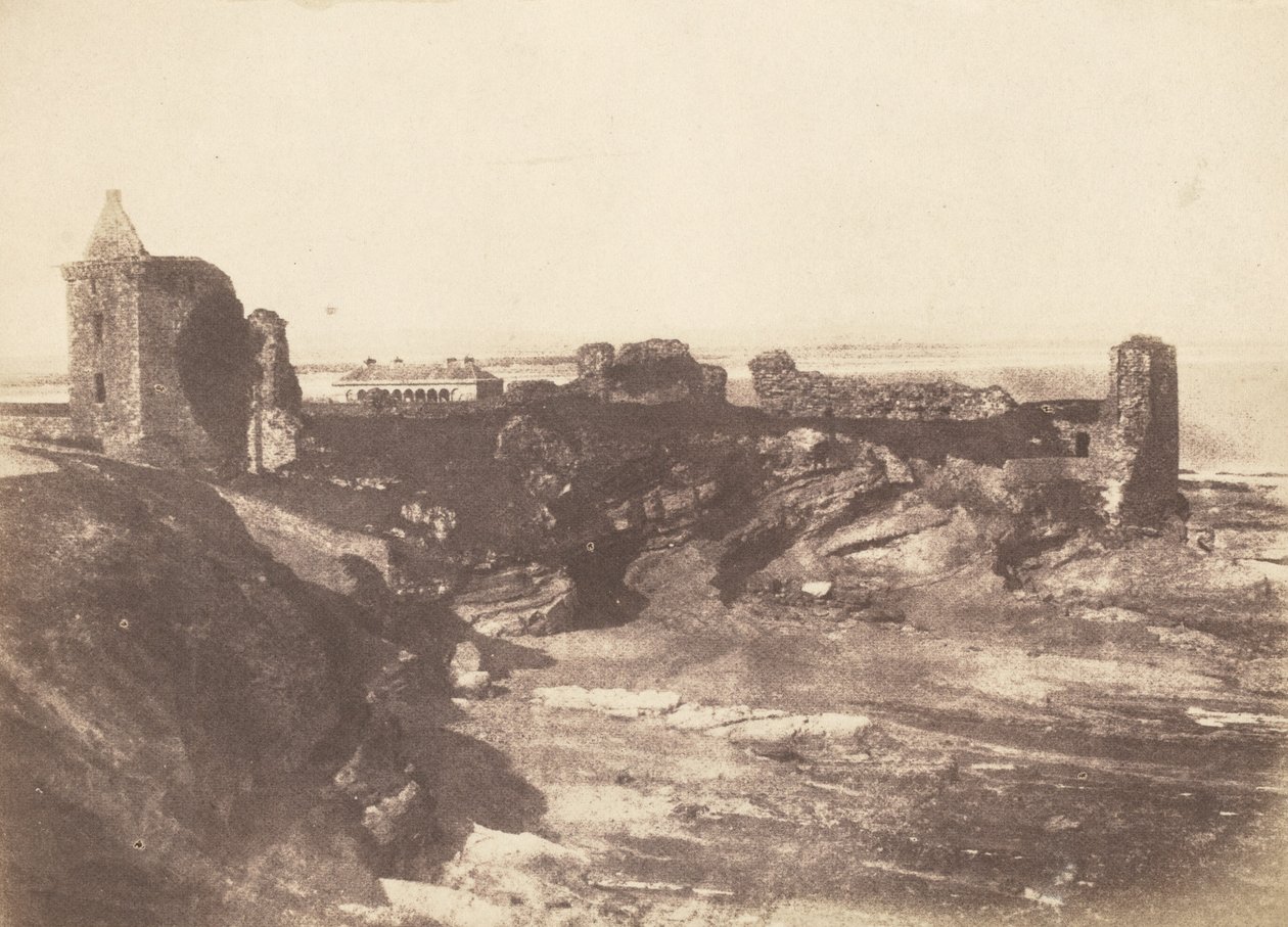 圣安德鲁斯城堡，1843-1847 年（照片） 作者 大卫·奥克塔维斯·希尔