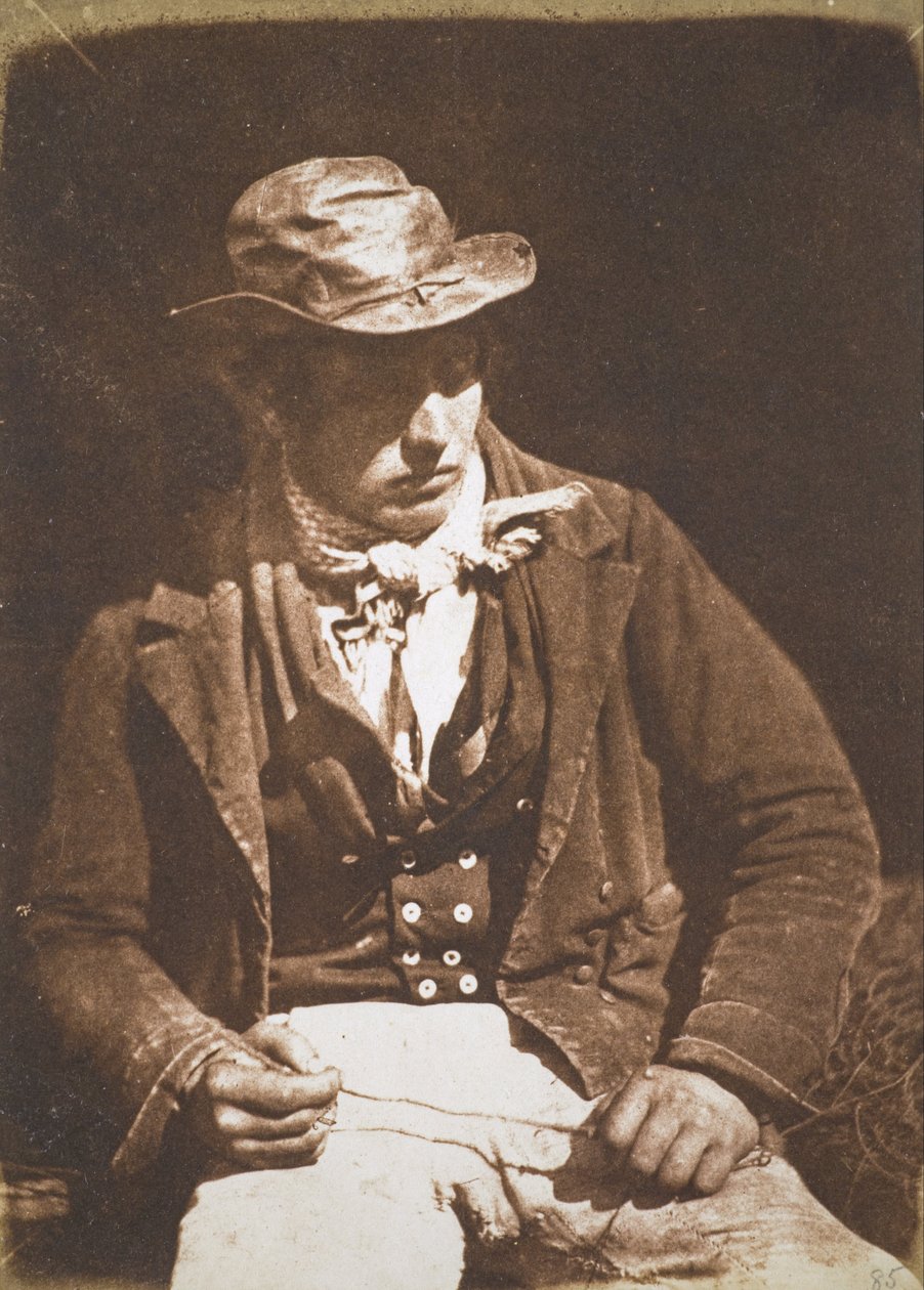 威利·利斯顿（Willie Liston），“重新整理（清洗或准备）生产线”；纽黑文渔夫 作者 大卫·奥克塔维厄斯·希尔和罗伯特·亚当森