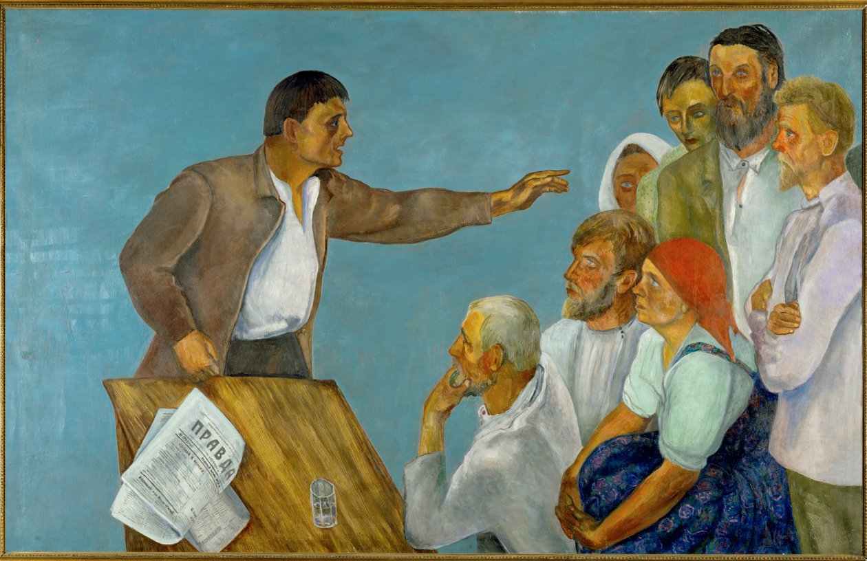 搅拌器（布面油画） 作者 大卫·彼得罗维奇·施特伦贝格