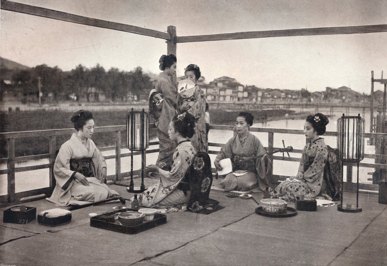 日本餐》，约1903年 作者 大卫史蒂文森公司