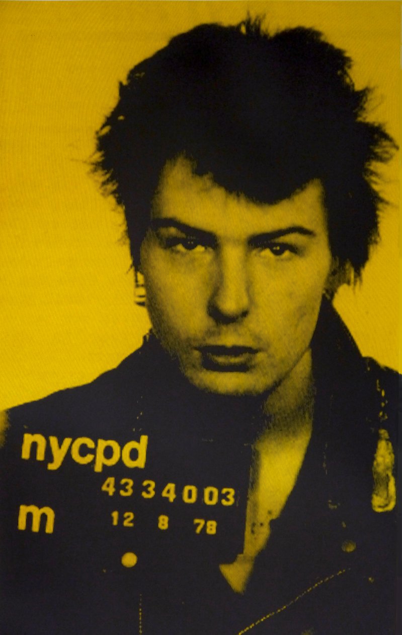 Sid Vicious II（纸上丝网印刷） 作者 戴维·斯托德威尔