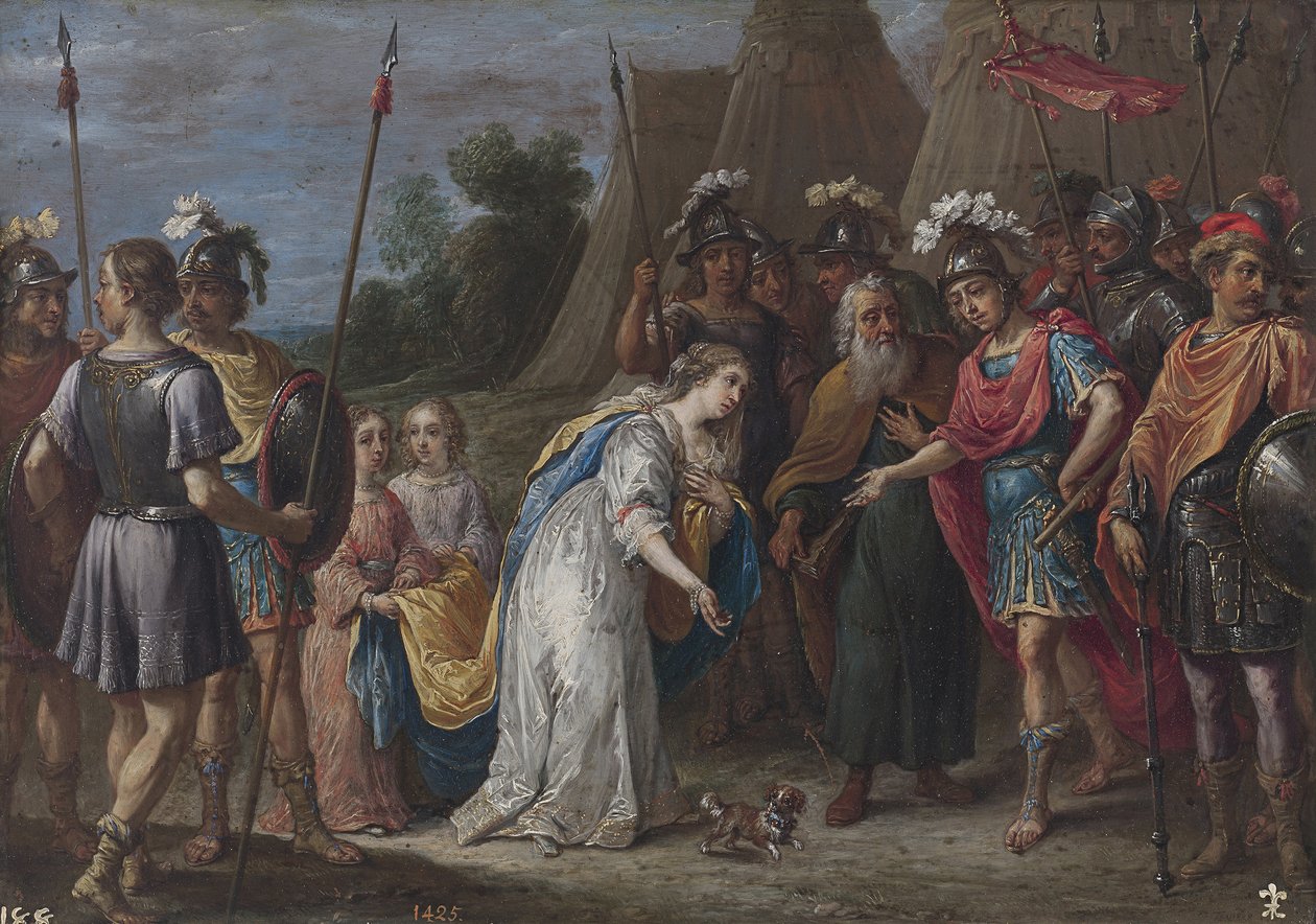 肉汤戈弗雷前的阿米达，16281630 作者 大卫·特尼尔斯（David Teniers）