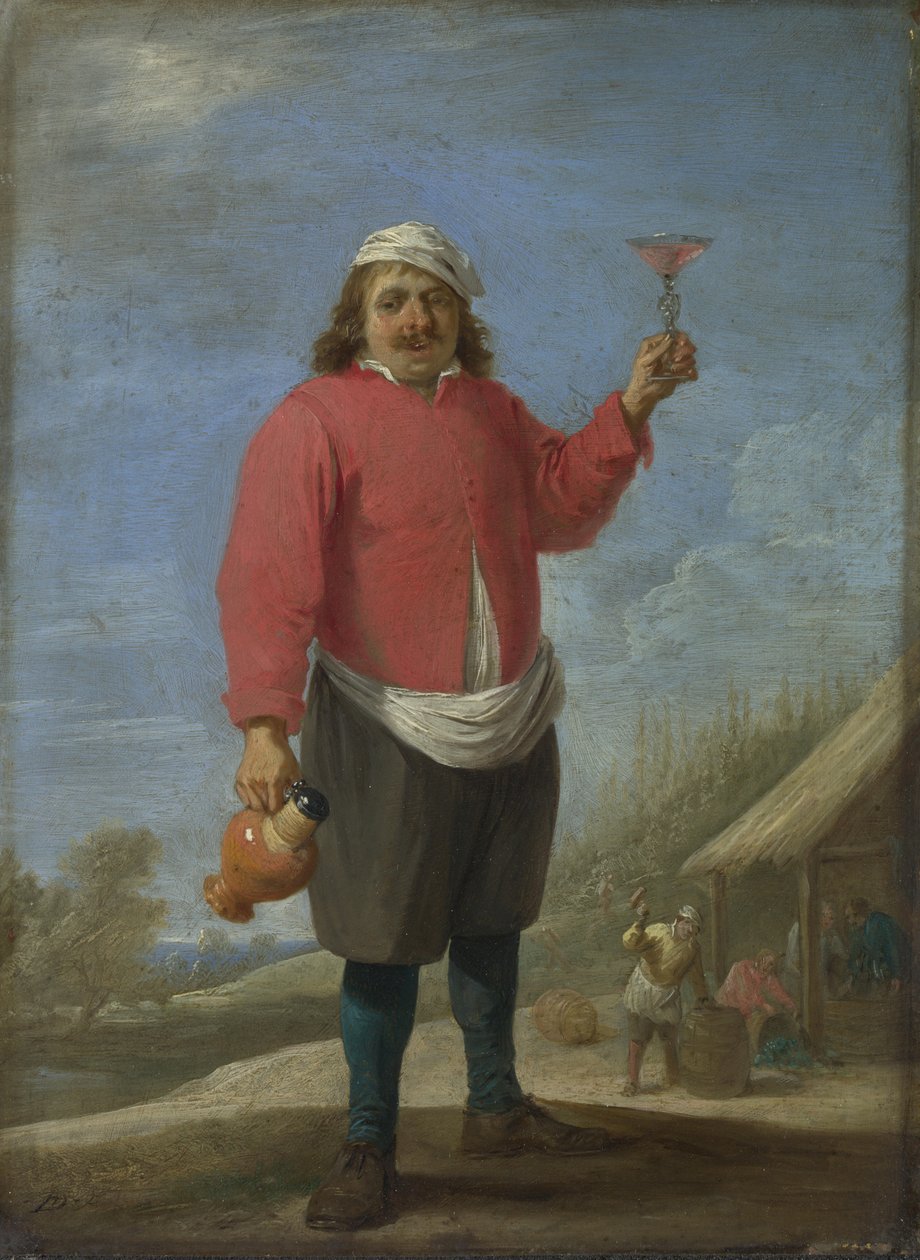 四个季节系列中的秋天，c。 1644年 作者 大卫·特尼尔斯（David Teniers）