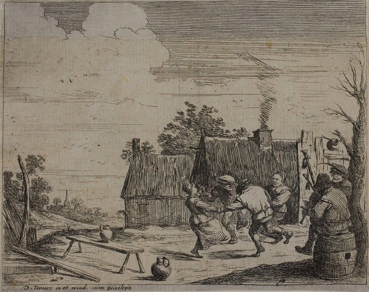 圆圈舞 作者 大卫·特尼尔斯（David Teniers）