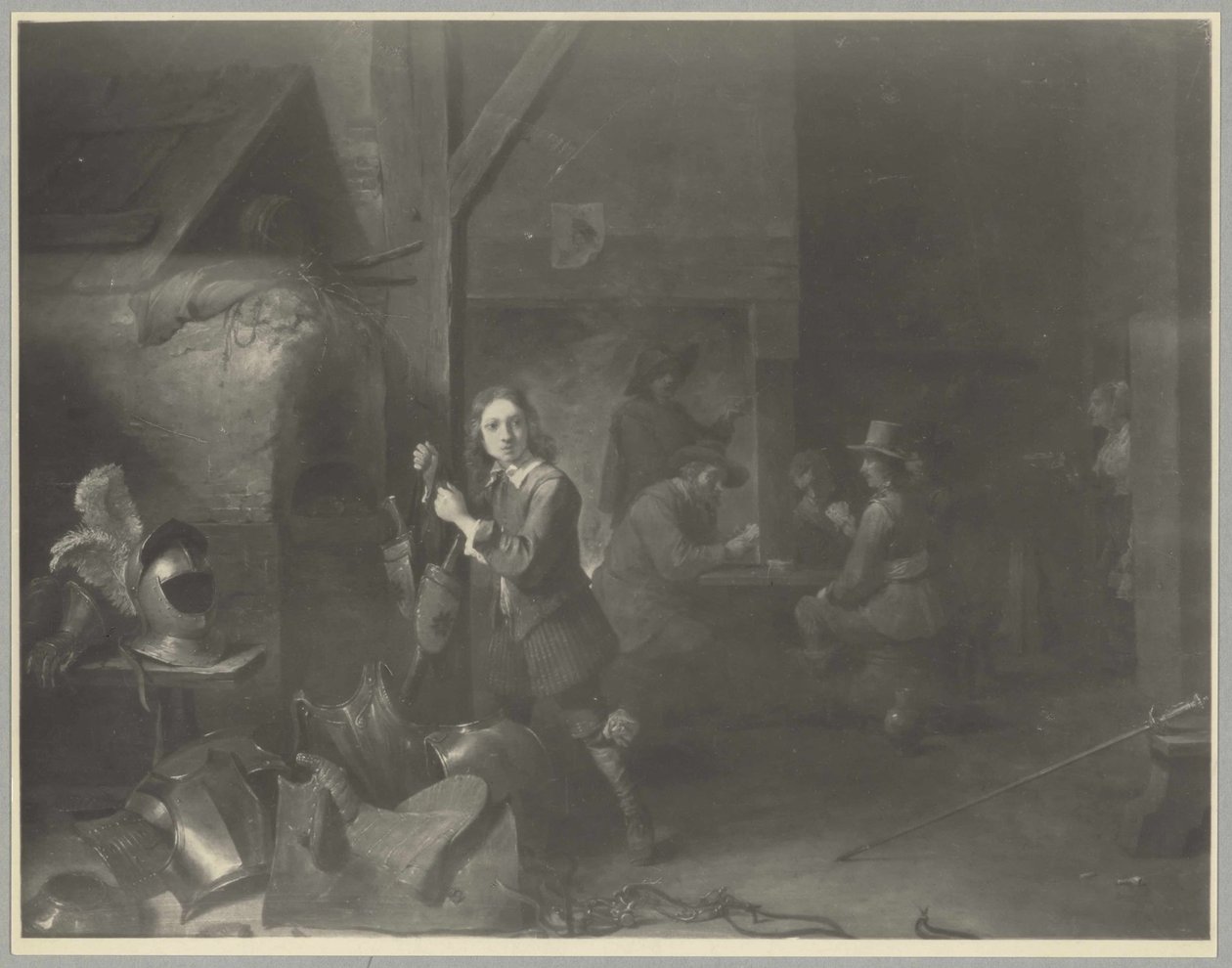 警卫室 作者 大卫·特尼尔斯（David Teniers）