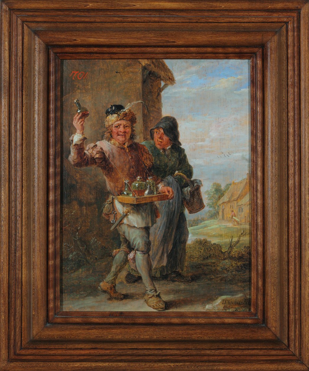 乡村医生，c.1670 作者 大卫·特尼尔斯（David Teniers）