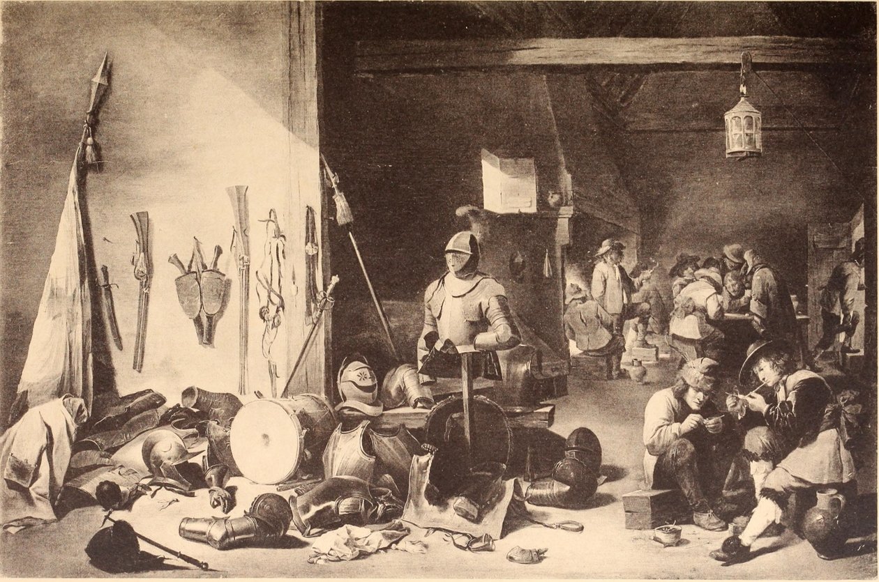 警卫室 作者 大卫·特尼尔斯（David Teniers）