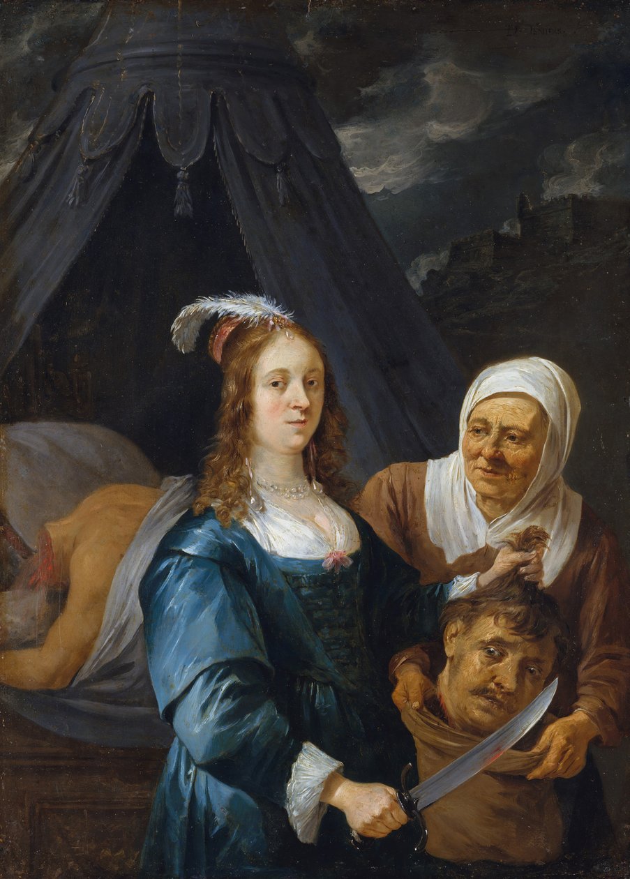 朱迪思（Judith），荷洛弗尼斯（Holofernes）校长，1650年代。 作者 大卫·特尼尔斯（David Teniers）