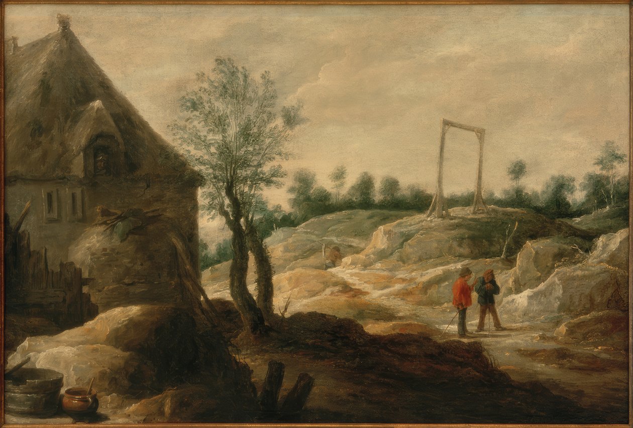 景观与农舍 作者 大卫·特尼尔斯（David Teniers）