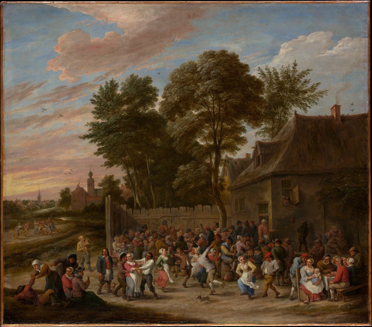 农民的舞蹈和盛宴 作者 大卫·特尼尔斯（David Teniers）