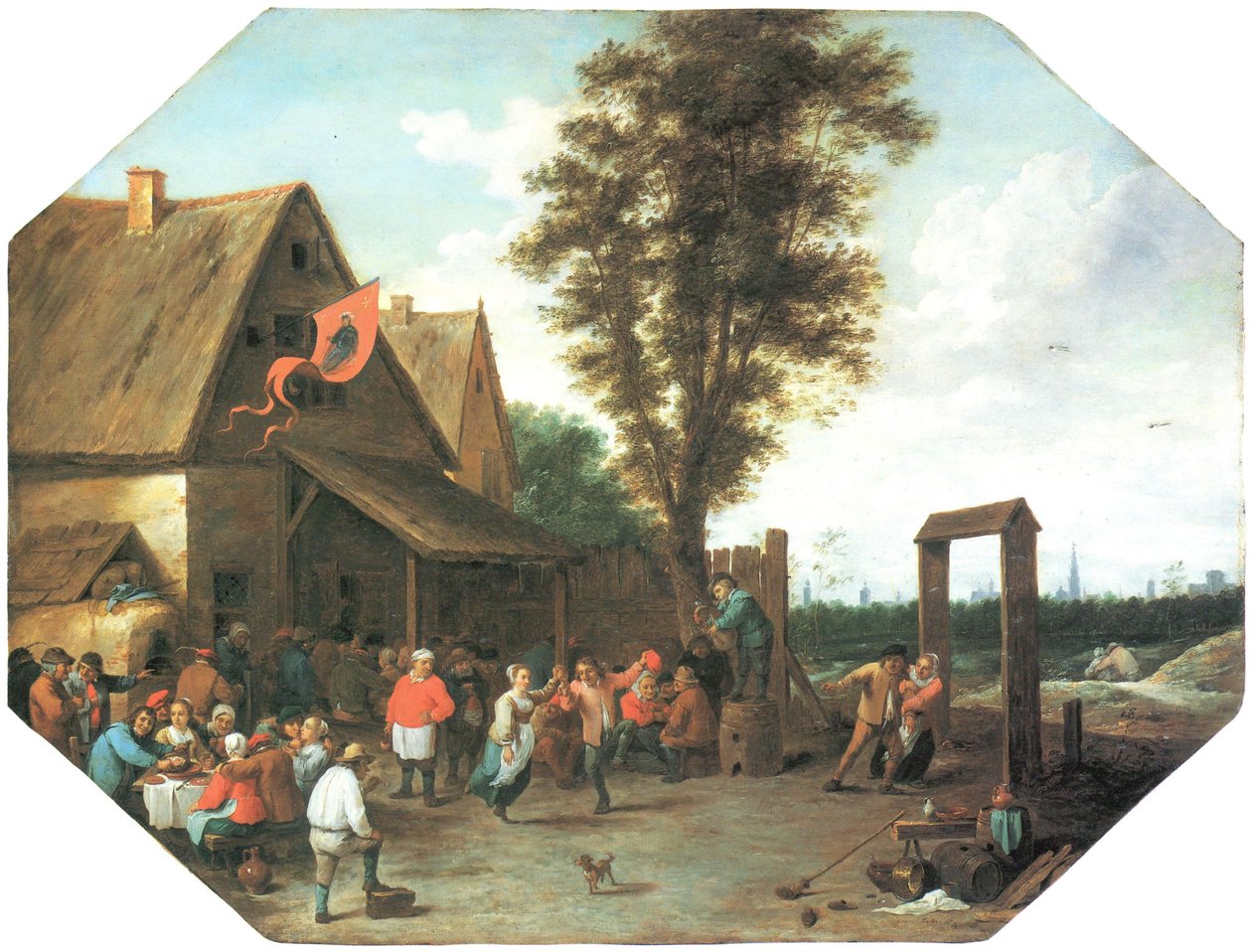 圣乔治日乡村节 作者 大卫·特尼尔斯（David Teniers）