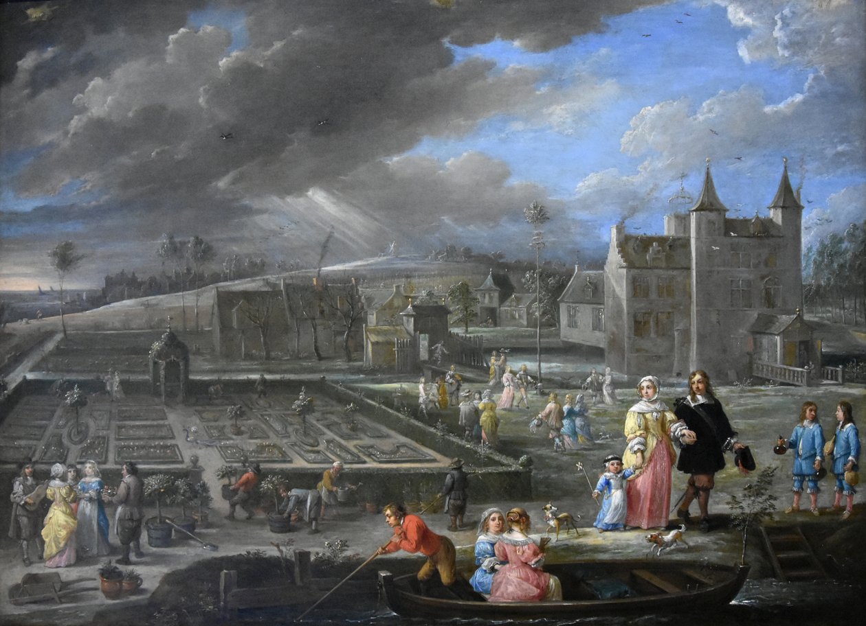 四季（春） 作者 大卫·特尼尔斯（David Teniers）
