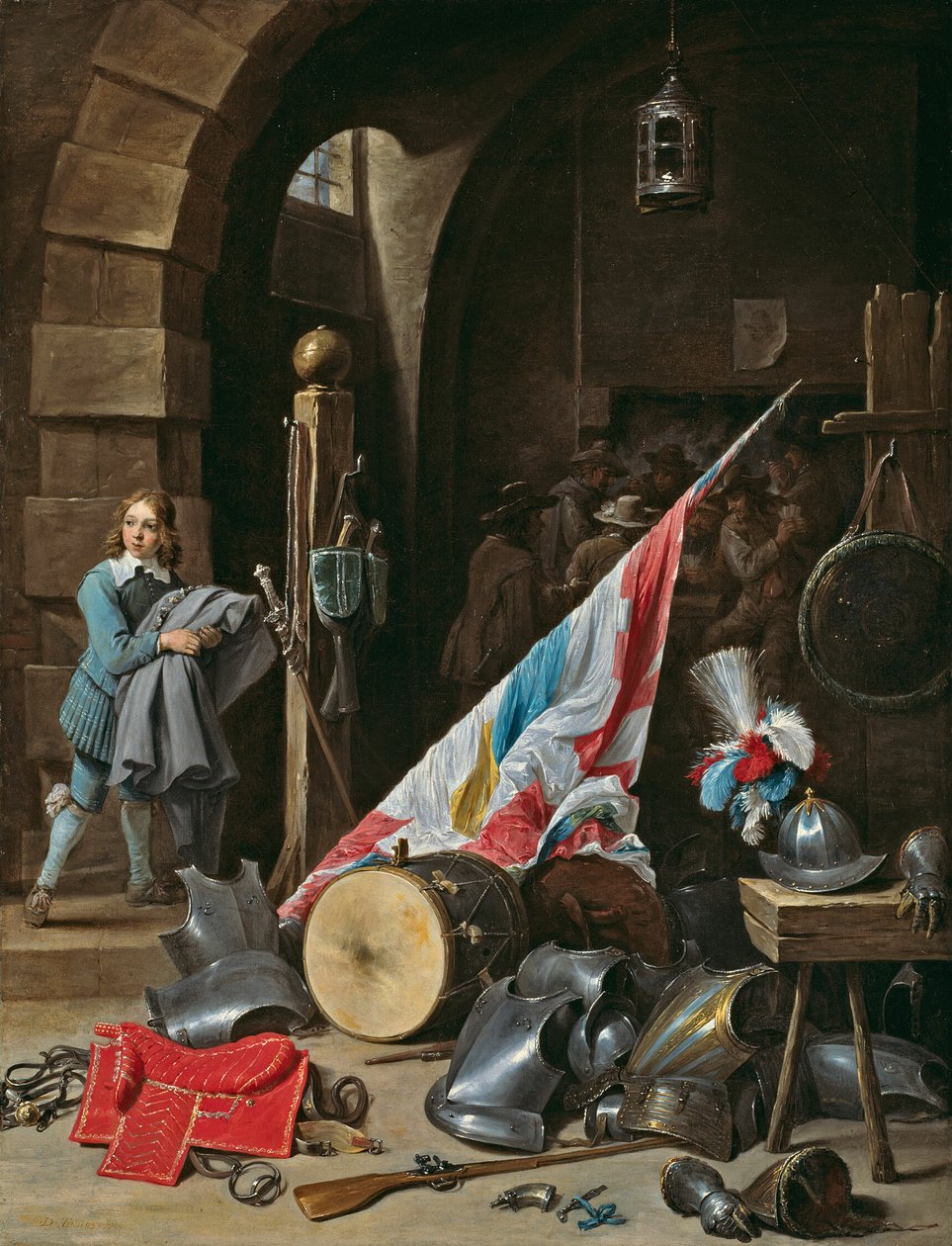 警卫室 作者 大卫·特尼尔斯（David Teniers）