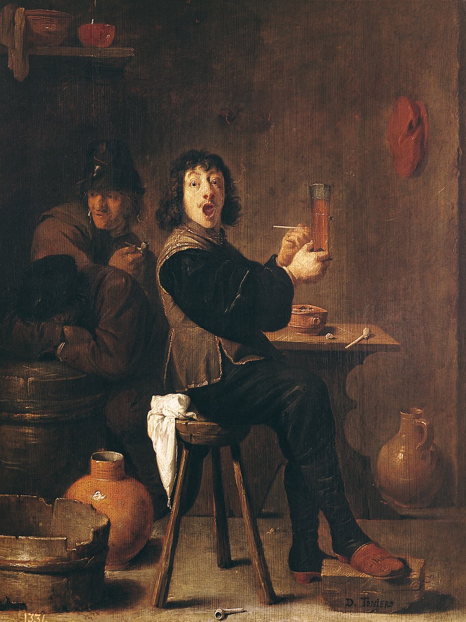 快乐的士兵 作者 大卫·特尼尔斯（David Teniers）