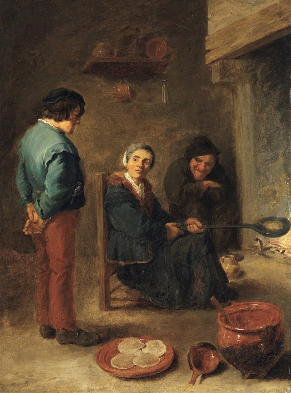 煎饼面包师 作者 大卫·特尼尔斯（David Teniers）