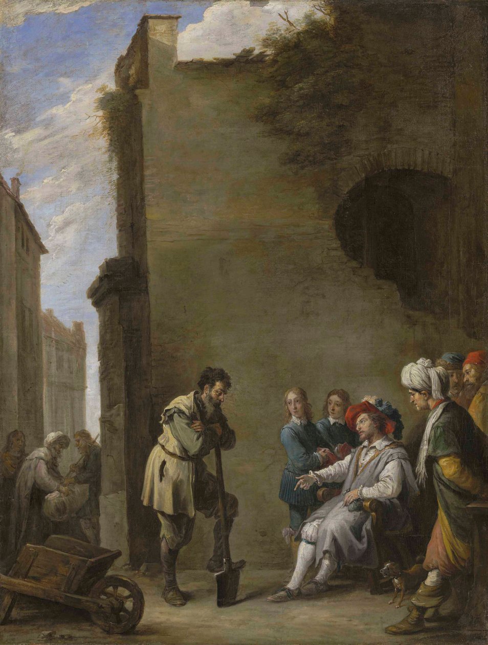 葡萄园工人的寓言 作者 大卫·特尼尔斯（David Teniers）