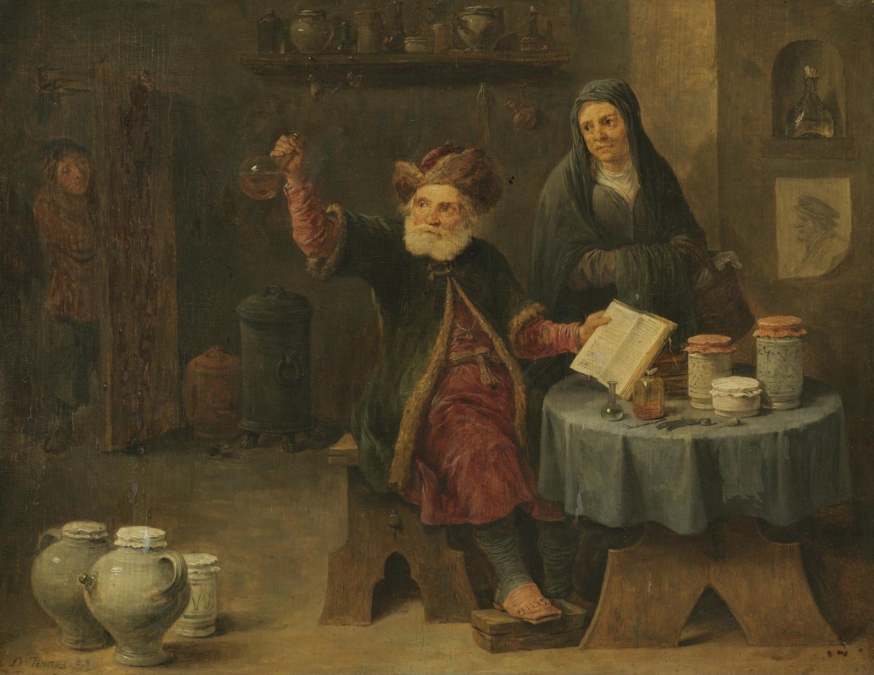看医生 作者 大卫·特尼尔斯（David Teniers）