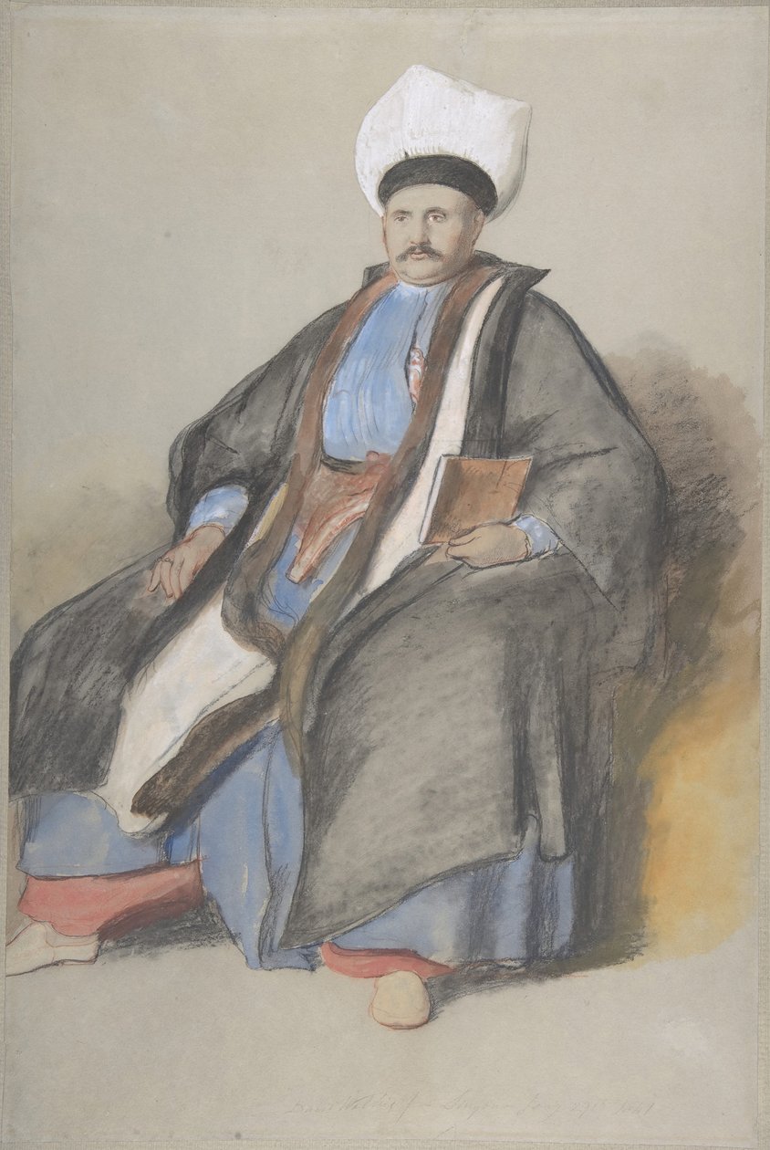 阿布拉姆-雅各布-梅西尔的画像，1841年。 作者 大卫威尔基